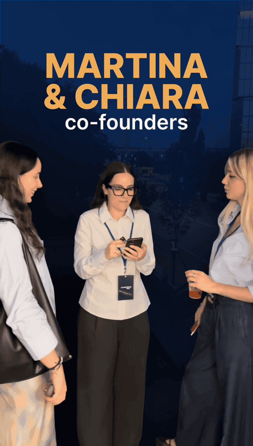 Martina & Chiara — Co-Founders